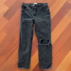 Abercrombie & Fitch Gray High Rise Jeans